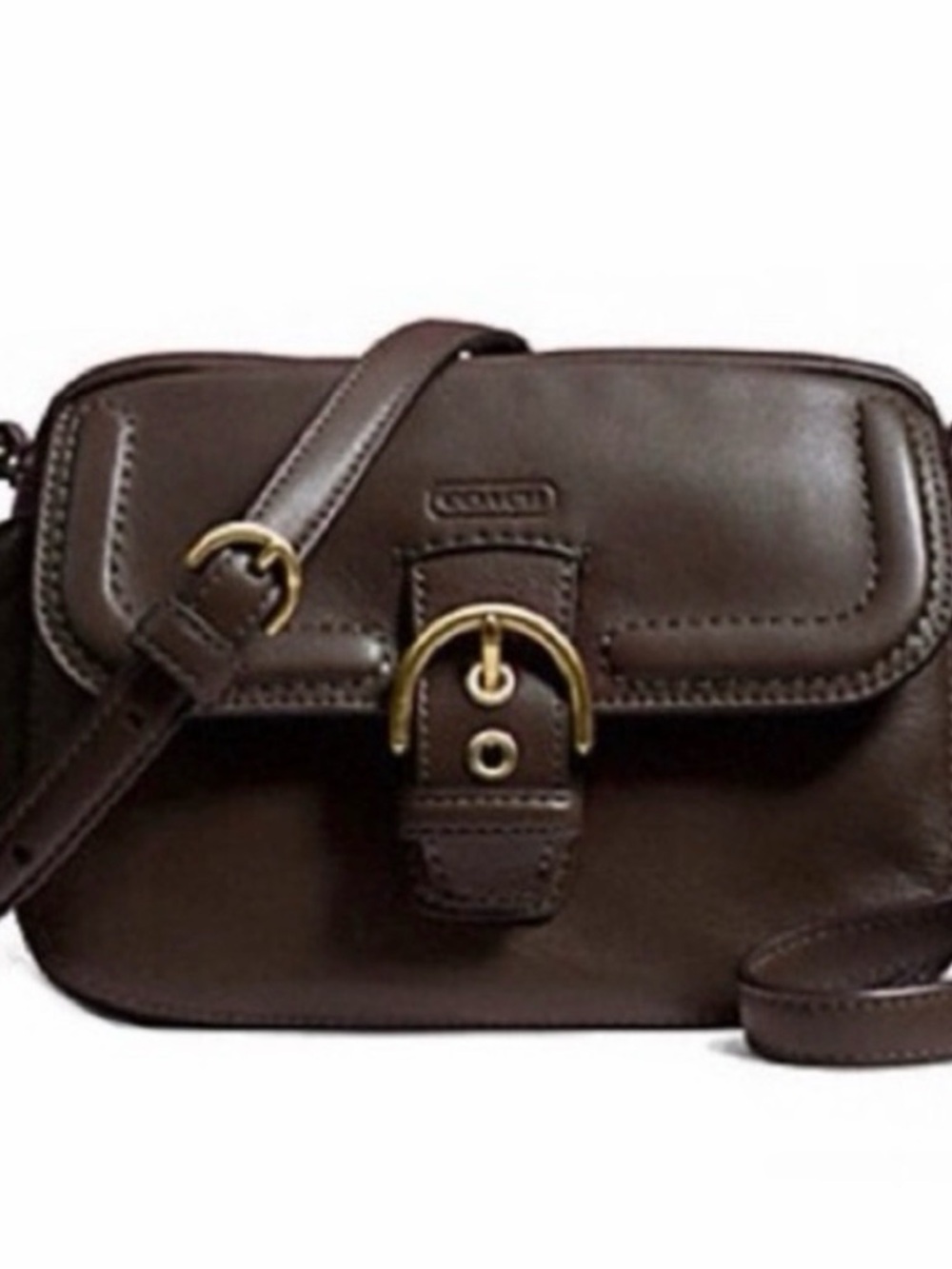 Coach Campbell Bag F25150 Leather Crossbody Purse Excellent Condition